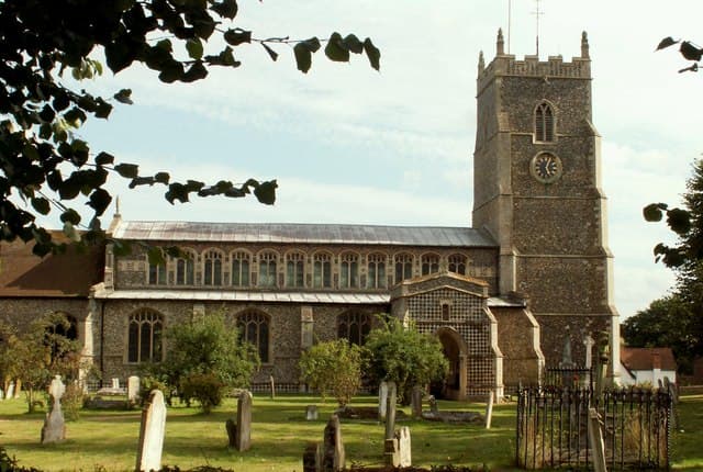 Church of St Mary in Walsham le Willows, Suffolk