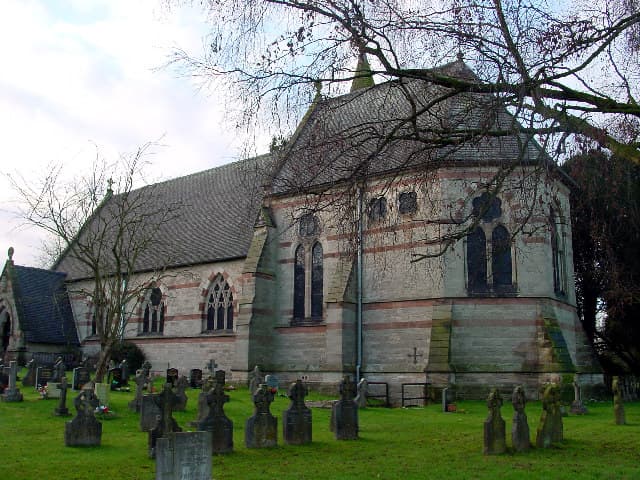 Church of All Saints in Rocester, Staffordshire