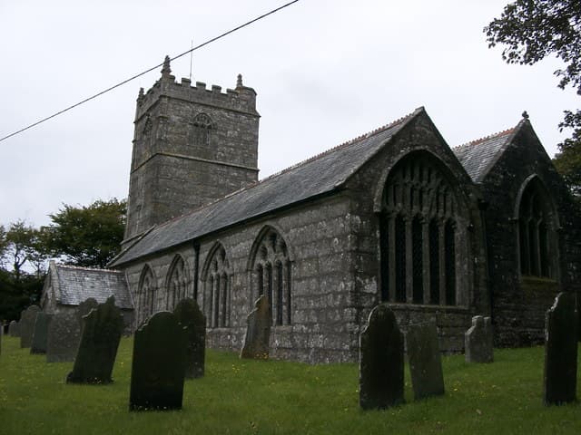 Church of St Brueredus in St Breward, Cornwall