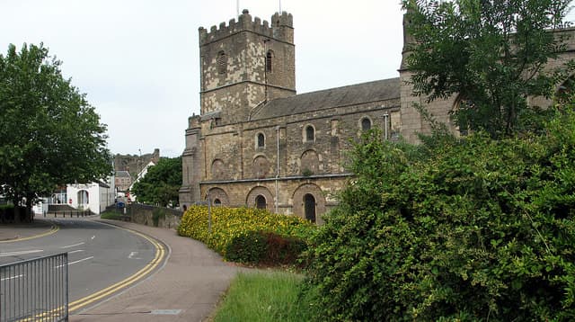 St Marys Church in Chepstow, Monmouthshire