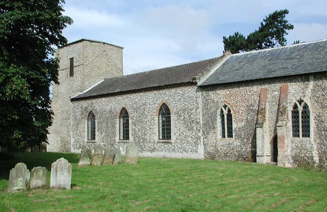 Church of All Saints in Helhoughton, Norfolk