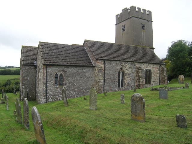 Church of St John in Cutcombe, Somerset