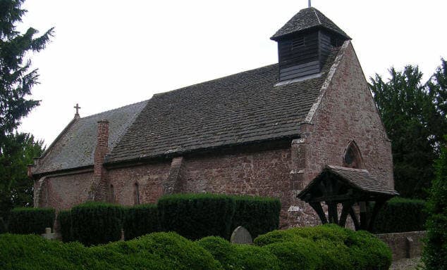 Church of St Michael in Pitchford, Shropshire