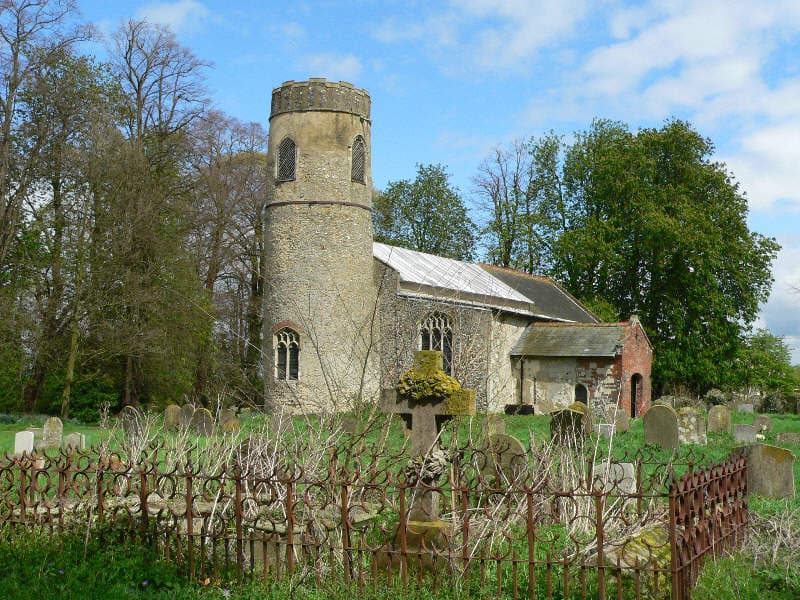 Church of All Saints in Bungay, Suffolk
