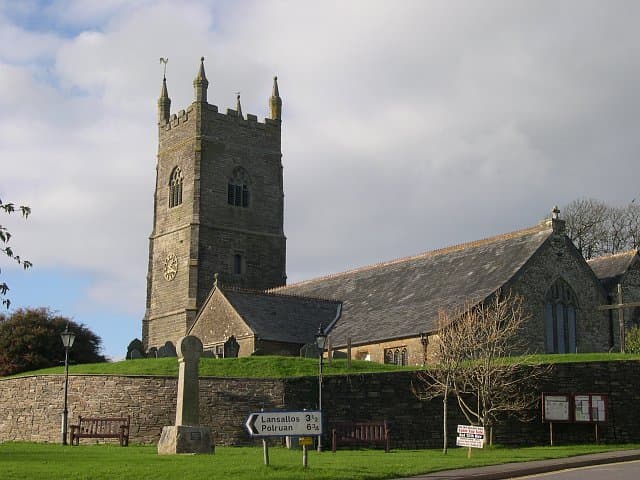 Church of St Nonna in Looe, Cornwall