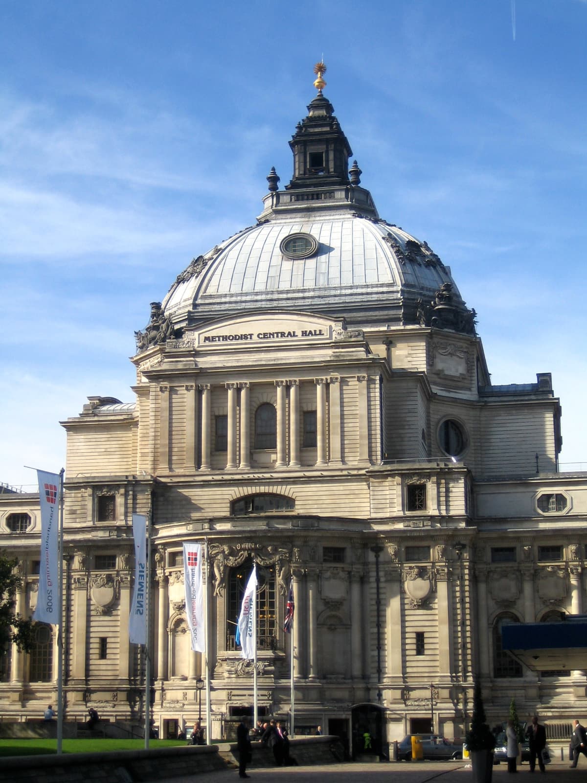 Methodist Central Hall in London, Greater London