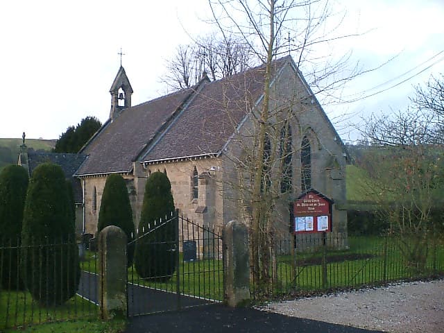 The Parish Church of St Philip and St James, Atlow in Ashbourne, Derbyshire