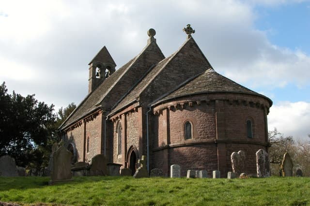 Church of St Mary and St David, Kilpeck in Much Dewchurch, Herefordshire