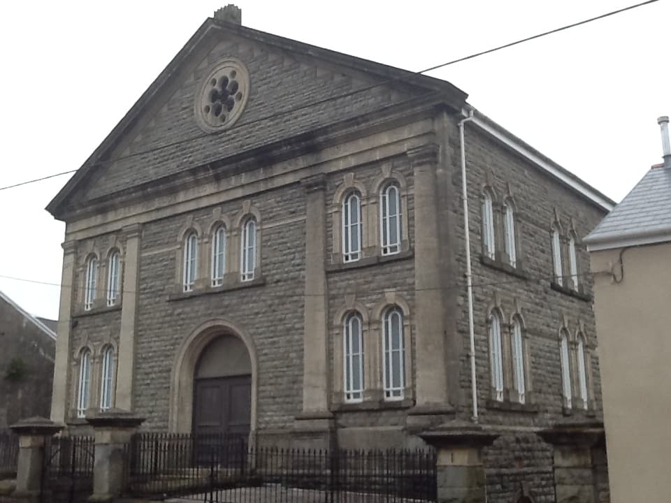 Salem Baptist Chapel in Maesteg, Bridgend