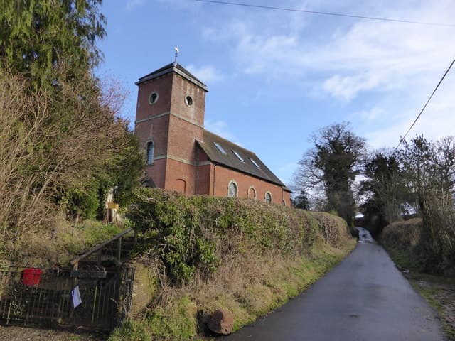 The Old Church in Hopton Cangeford, Shropshire