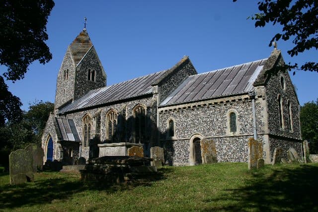Church of St Mary, Flixton in Bungay, Suffolk