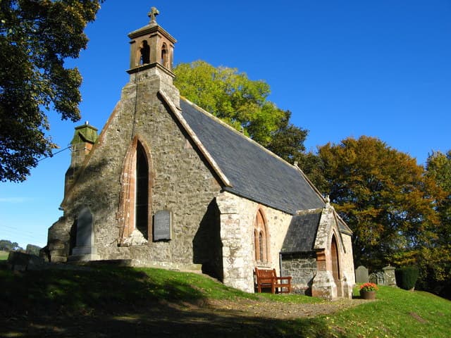 Lyne Kirk in Peebles, Scottish Borders