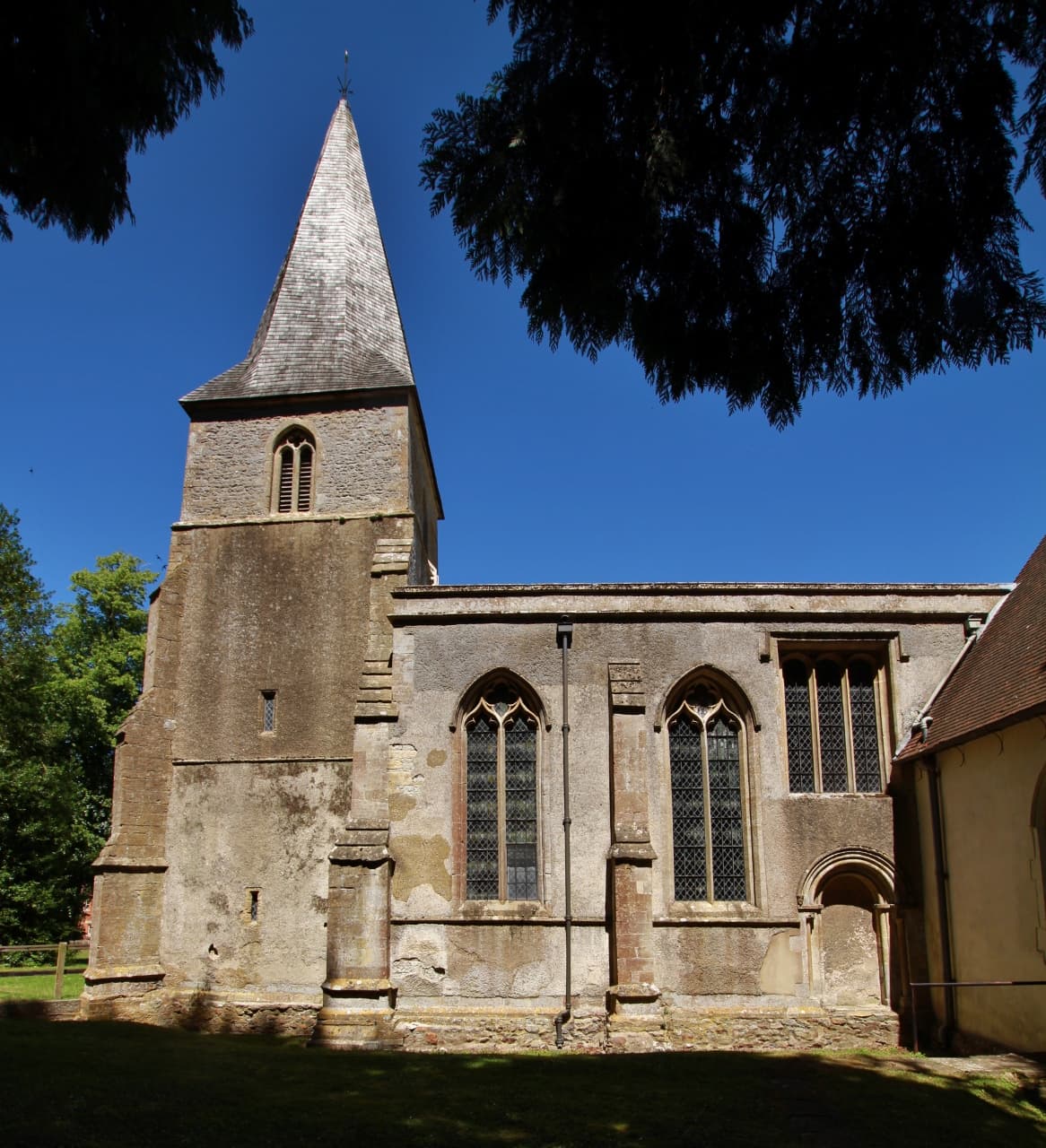 Church of the Holy Rood in Letcombe Regis, Oxfordshire