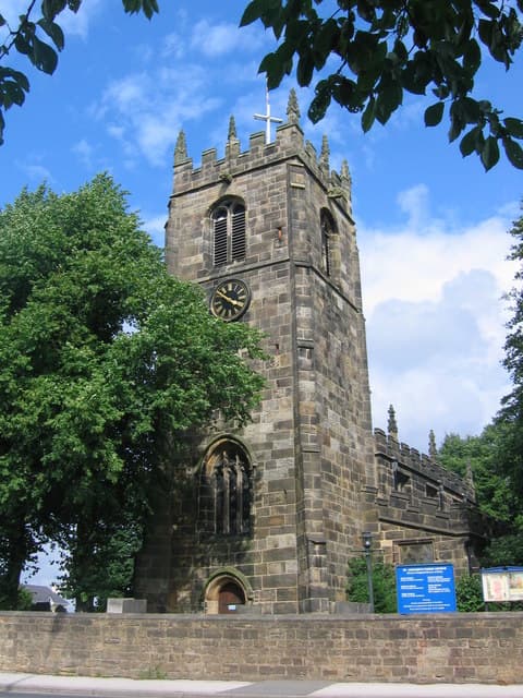 St Leonard's Church in Alfreton, Derbyshire