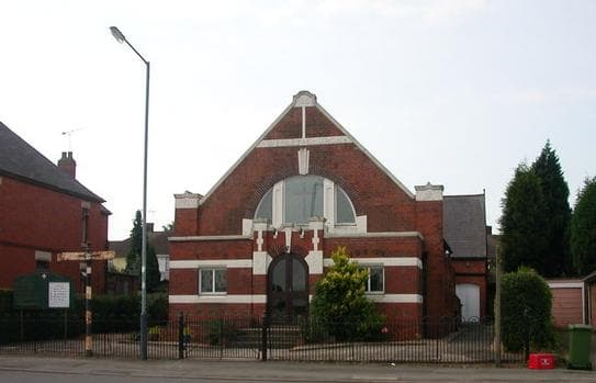 Ryton Methodist Church in Nuneaton, Warwickshire