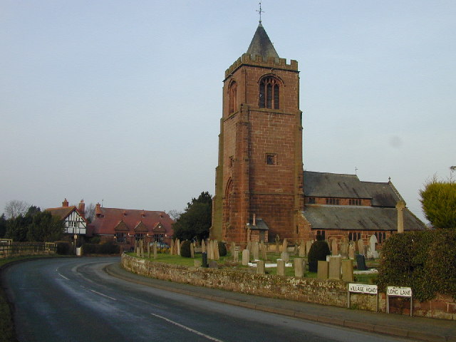 St Peter's Church, Waverton in Chester, Cheshire
