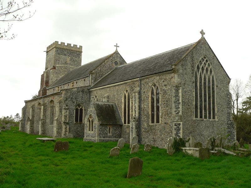 Church of St Mary in Denton, Norfolk