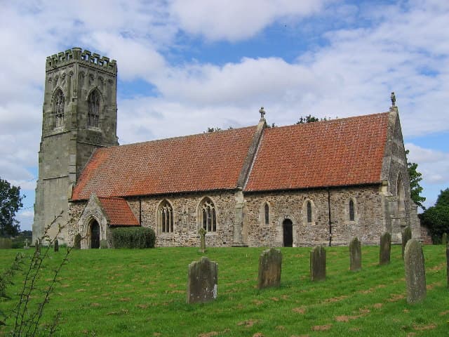 Church of St Elgin in North Frodingham, East Riding of Yorkshire