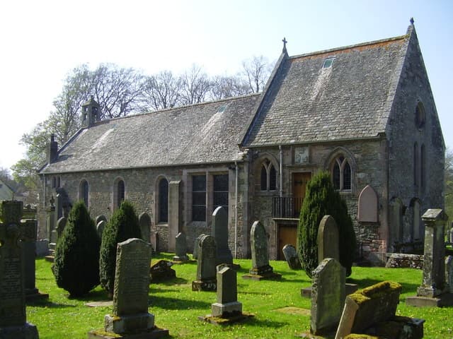 Bowden Church in St Boswells, Scottish Borders