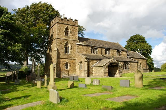 St James' Church, Altham in Read, Lancashire