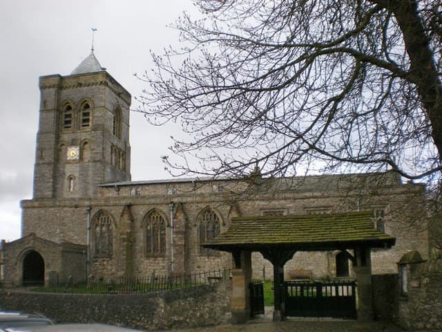 St Peter's Church, Heversham in Milnthorpe, Cumbria