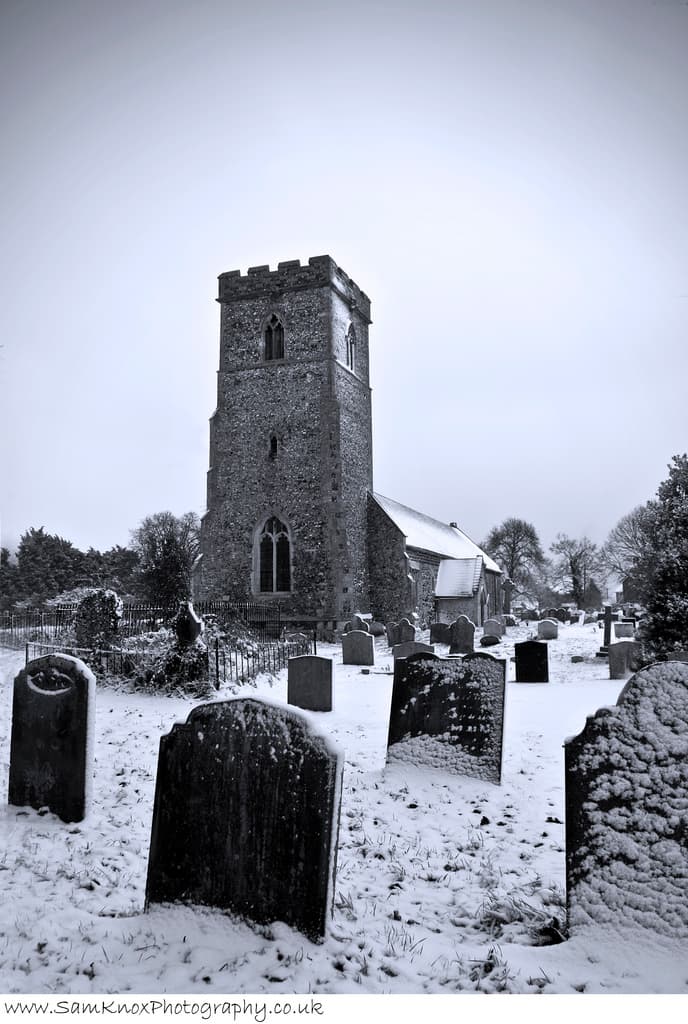 Church of St Mary Magdalene in Pentney, Norfolk