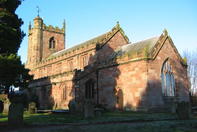 St Margaret's Church in Nantwich, Cheshire