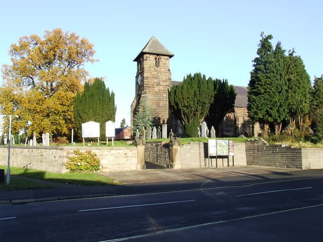 Saint Matthew's Church in Swadlincote, Derbyshire