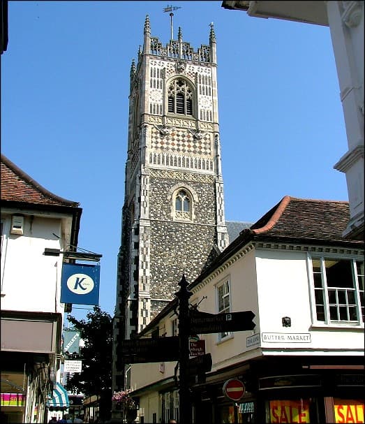 St Lawrence Church in Ipswich, Suffolk