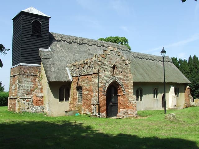 Church of All Saints in Ixworth Thorpe, Suffolk