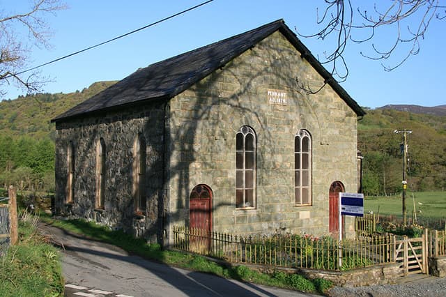 Pennant Chapel in Dolbenmaen, Gwynedd
