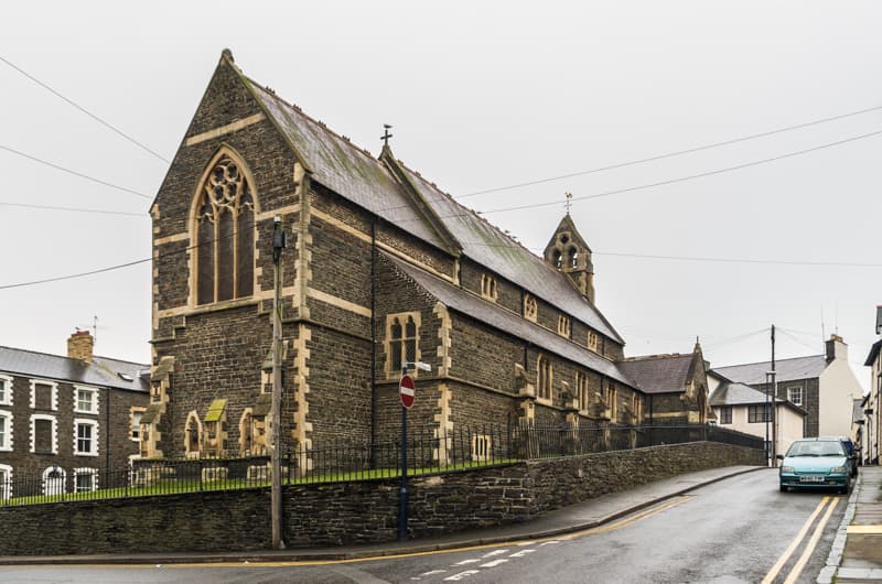 Eglwys y Santes Fair in Aberystwyth, Ceredigion