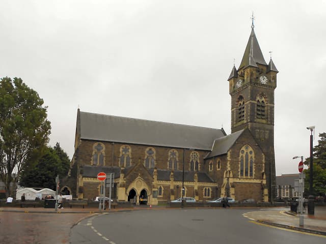 St David's Church in Neath, Neath Port Talbot