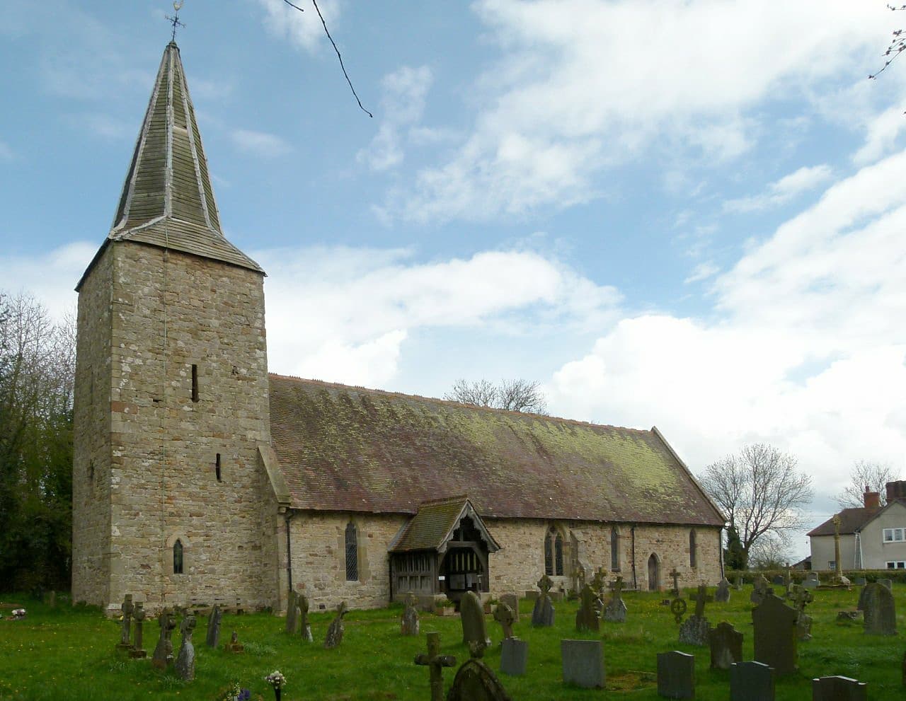 Church of St John the Baptist, Nash in Tenbury Wells, Worcestershire