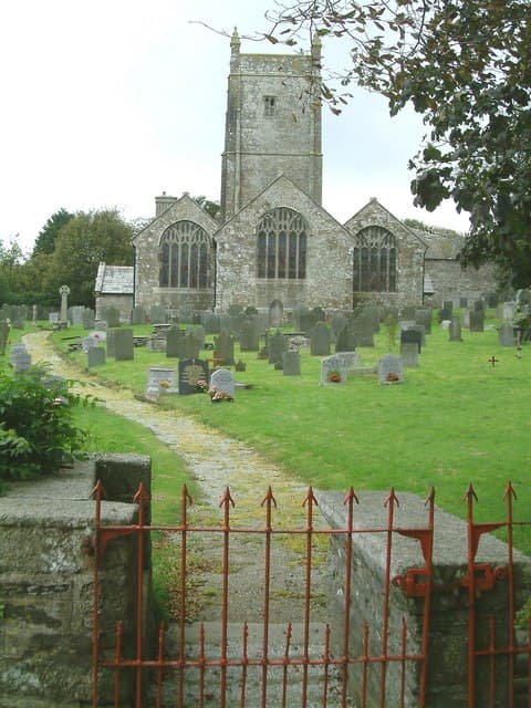 Church of St David in Davidstow, Cornwall