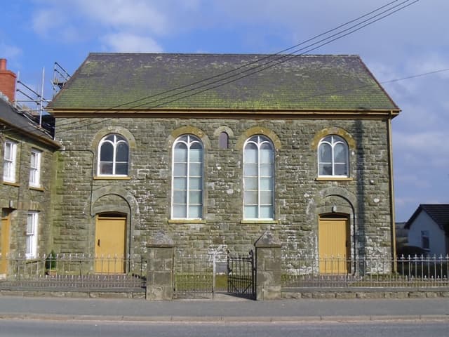 Brynmoriah Welsh Independent Chapel in Penmorfa, Ceredigion