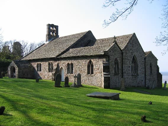 St Peter's Church, Heysham in Lancaster, Lancashire