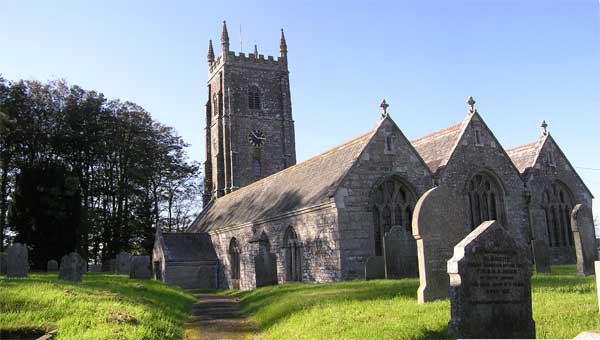 Church of St Paternus, South Petherwin in South Petherwin, Cornwall