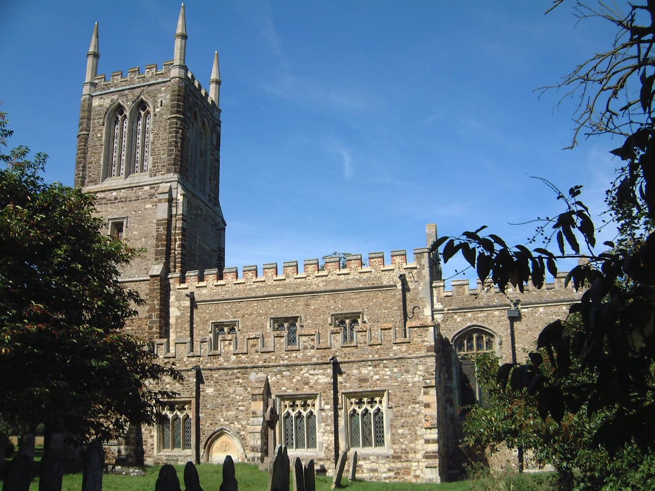 Church of St John the Baptist, Cockayne Hatley in Sandy, Cambridgeshire