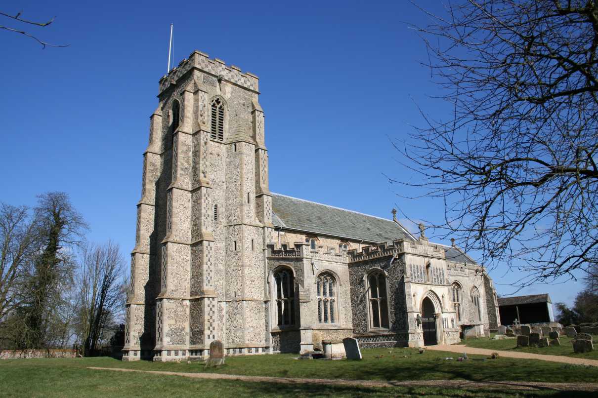 Church of St Peter in Lawshall, Suffolk
