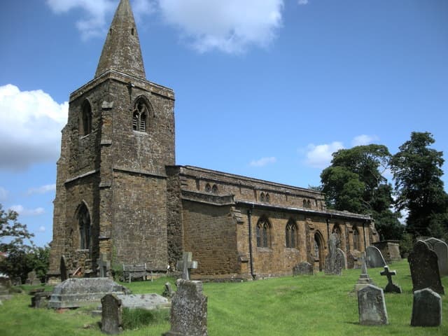 Church of St Peter and St Clare in Avon Dassett, Warwickshire
