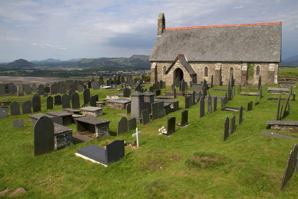 St Tecwyn's Church in Soar, Gwynedd