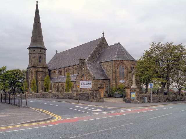Church of St John the Baptist in Accrington, Lancashire