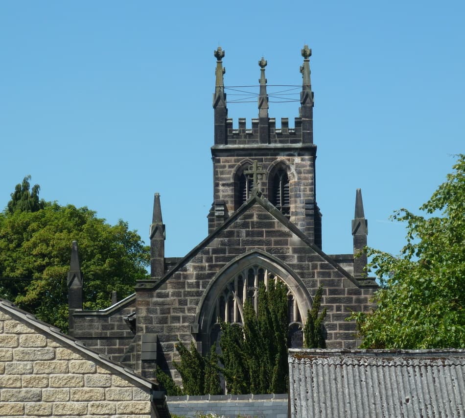 St Thomas' Church in Chesterfield, Derbyshire