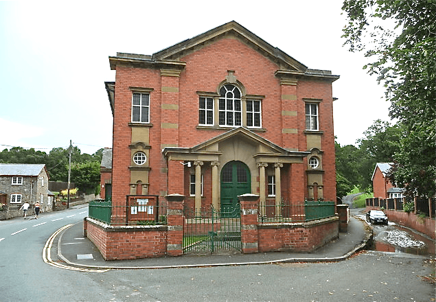 Tabernacle Methodist Chapel in Llanrhaeadr-ym-Mochnant, Powys