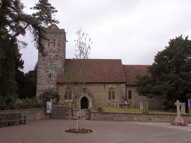 Church of St Peter and St Paul in Leybourne, Kent