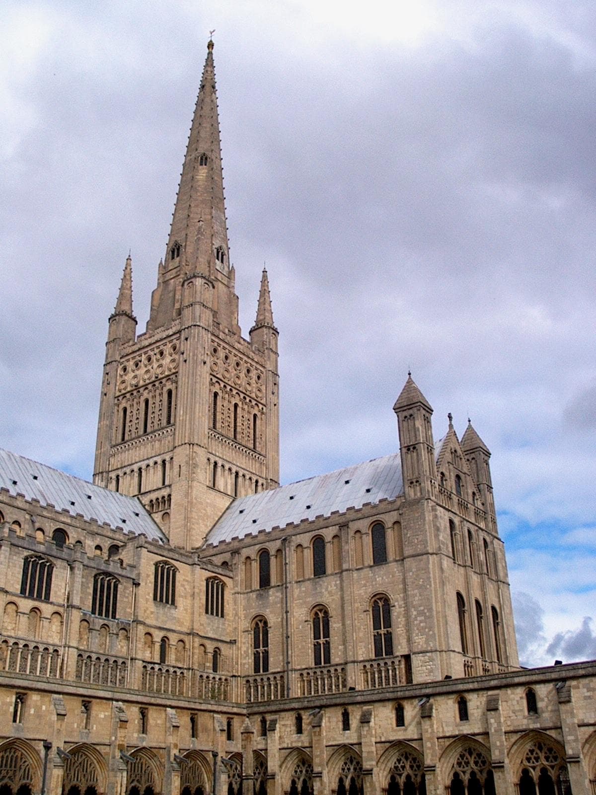 Norwich Cathedral in Norwich, Norfolk