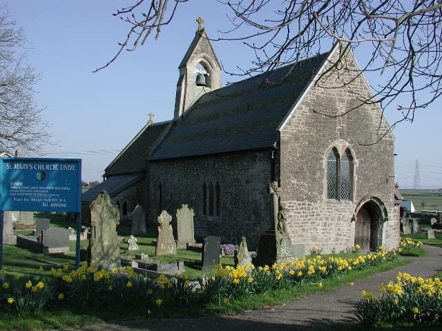 St Mary's Church in Newport, Monmouthshire