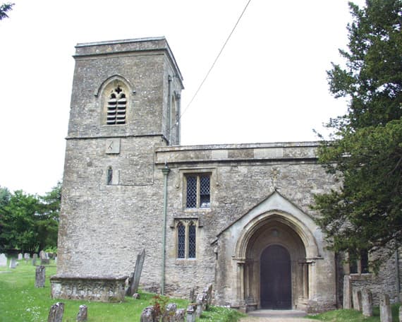 Church of Saint James the Great in Fulbrook, Oxfordshire