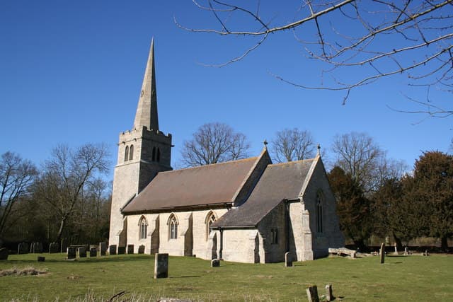 Church of St Hybald in Ashby de la Launde and Bloxholm, Lincolnshire